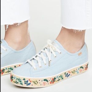 Rifle paper co. X Ked’s Embroidered sneaker